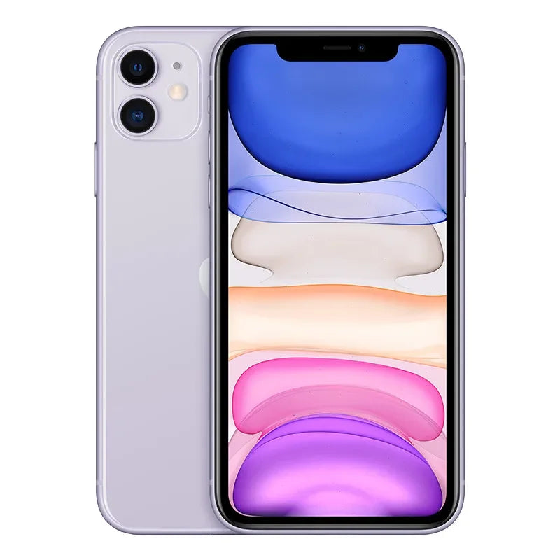 Original desbloqueado apple iphone 11 4g lte telefone móvel nfc 64/128/256gb rom 6.1 ''tela ips 12mp a13 biônico hexa-core celular