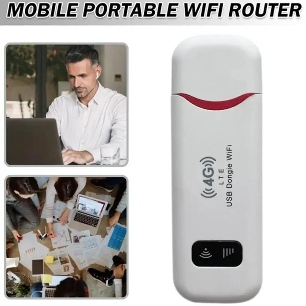 Wifi usb portátil roteador wi-fi sem fio portátil modem wi-fi bolso roteador dongle 4g cartão sim bolso hotspot banda larga móvel