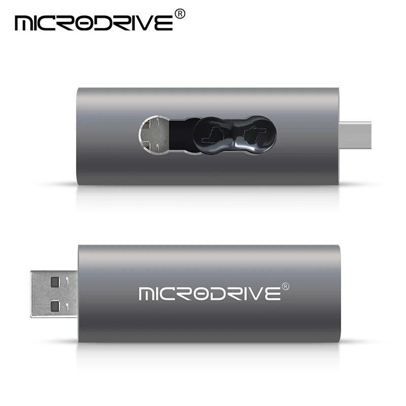 Tipo-C 2 EM 1 USB Flash Drive 64GB Pen Drive 4GB 8GB 16GB Pendrives Usb Stick 32GB 128GB Memory Stick