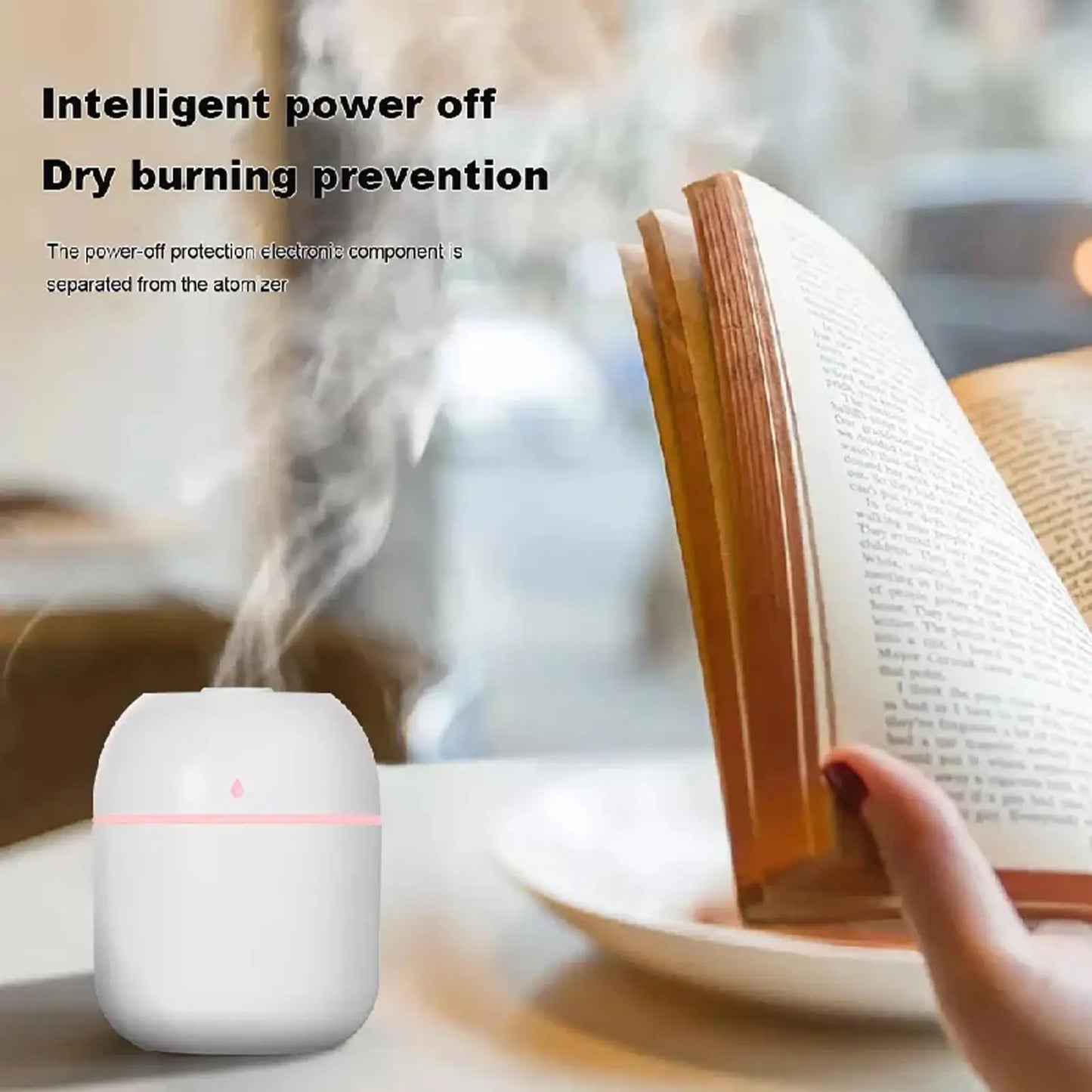 Umidificador usb difusor de aroma portátil eletrodomésticos 220ml umidificador elétrico desktop casa fragrância perfumes pulverizador