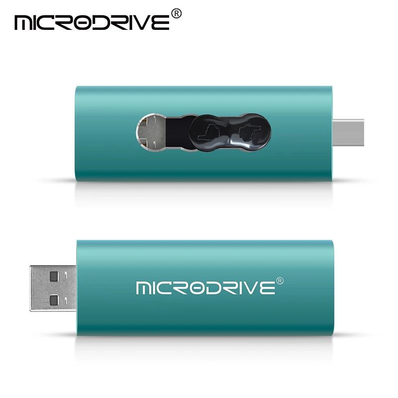 Tipo-C 2 EM 1 USB Flash Drive 64GB Pen Drive 4GB 8GB 16GB Pendrives Usb Stick 32GB 128GB Memory Stick