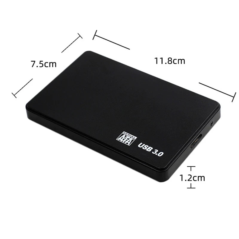 USB 3.0 To 2.5 Inch Hard Drive Case USB 3.0 Para 2.5 Polegada Caso Disco Rígido SATA HDD SSD Enclosure 5Gbps Caixa de Disco Rígido Externo para PC Portátil Smartphone PC Portátil
