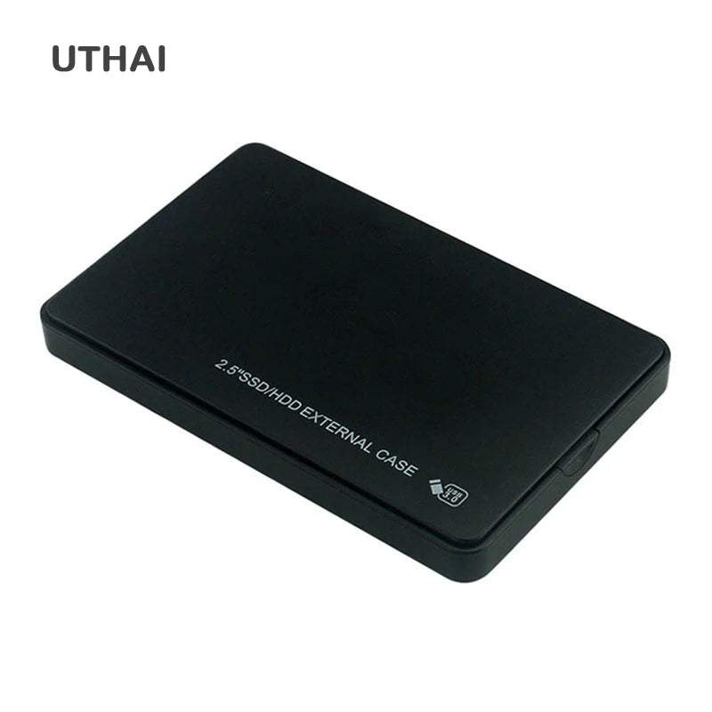 UTHAI 2.5 polegadas Mecânico SSD Estado Sólido Sata Porta Serial Ferramenta Sem Parafuso Habitação Gratuita USB3.0 Estojo de Disco Rígido Móvel Externo