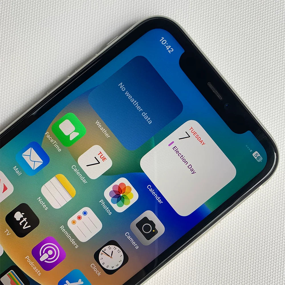 Original desbloqueado apple iphone 11 4g lte telefone móvel nfc 64/128/256gb rom 6.1 ''tela ips 12mp a13 biônico hexa-core celular