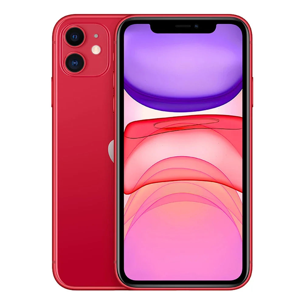 Original desbloqueado apple iphone 11 4g lte telefone móvel nfc 64/128/256gb rom 6.1 ''tela ips 12mp a13 biônico hexa-core celular