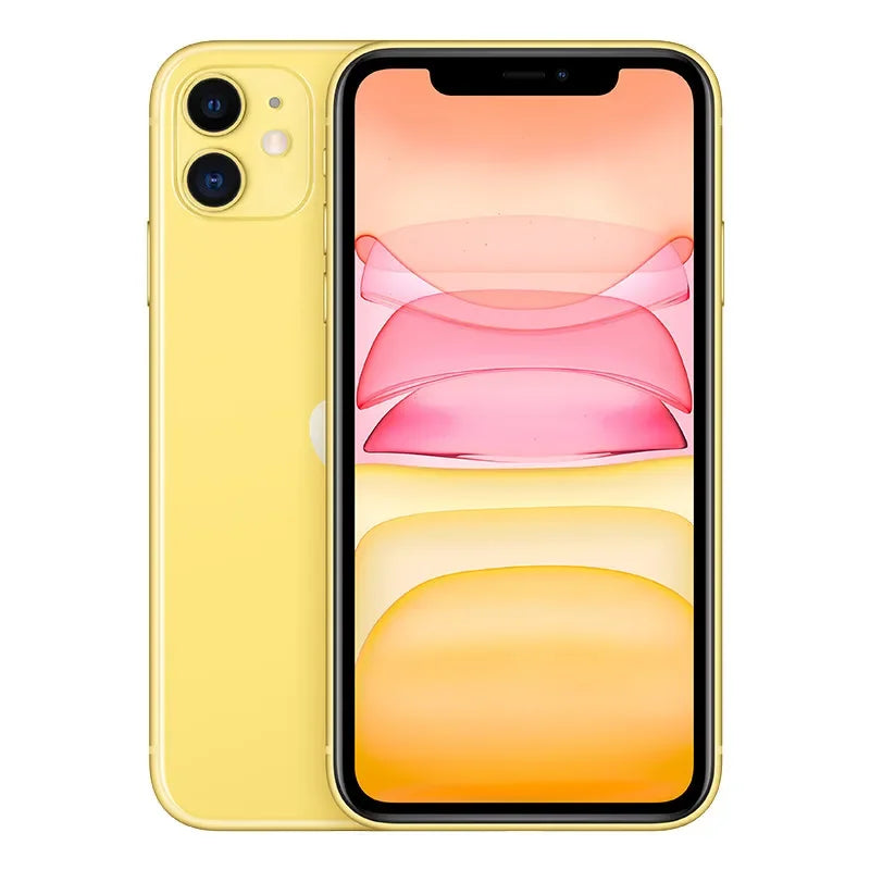 Original desbloqueado apple iphone 11 4g lte telefone móvel nfc 64/128/256gb rom 6.1 ''tela ips 12mp a13 biônico hexa-core celular